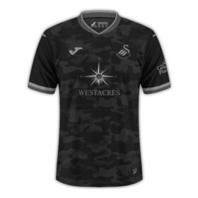 Swansea City Bortedrakt 2024-25 Kortermet
